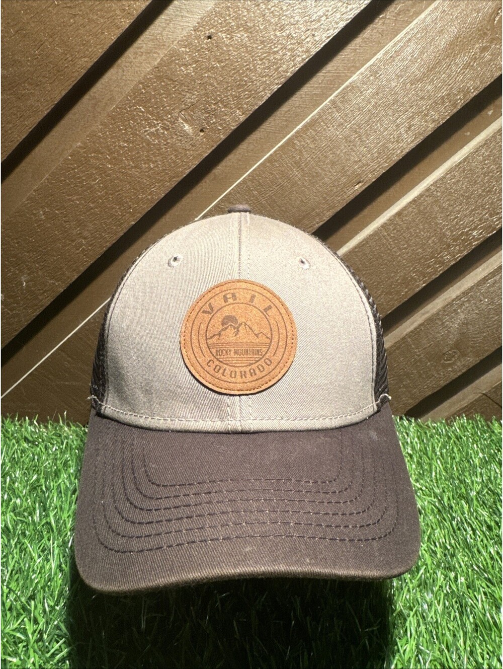 Patched Vail Colorado Mesh SnapBack Trucker Hat